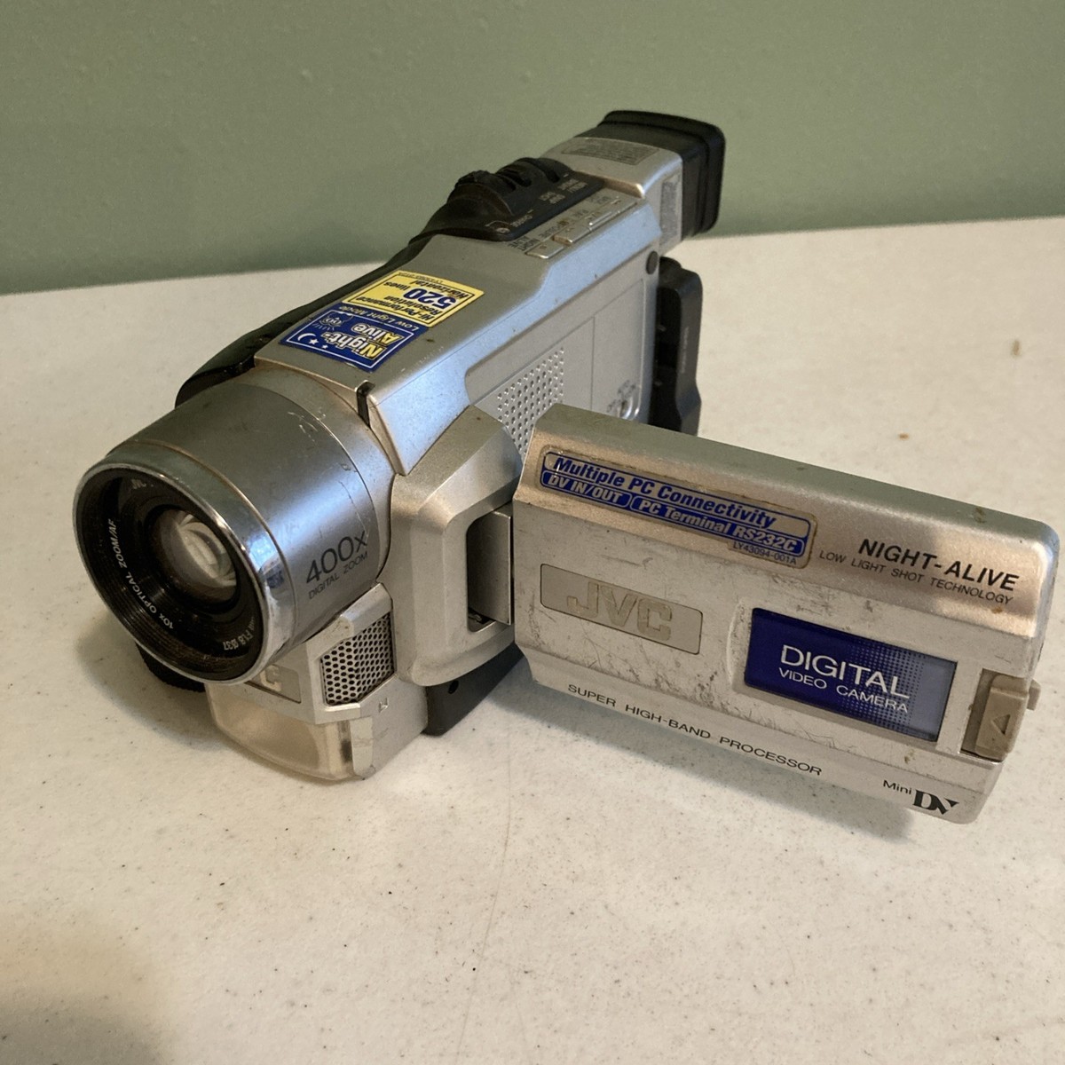 JVC GR-DVL315 Digital Video Camera 400x UNTESTED | eBay