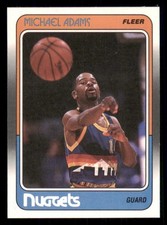 1988-89 Fleer #33 Michael Adams RC