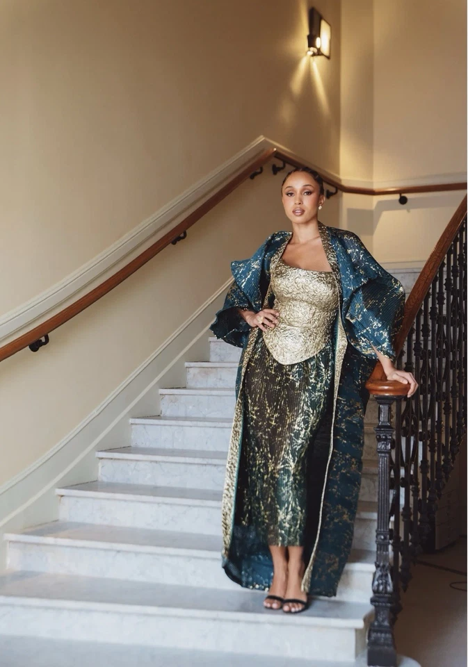 TUBO-THE IVY AGBADA 银色 — 第 3/3 张图片