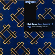Elliot Carter String Quartets 1-4 Elegy Arditti String Quartet 2 CD (2005)
