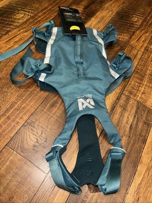 Non-stop Dog Wear Ramble Harness LONG Size XL/teal