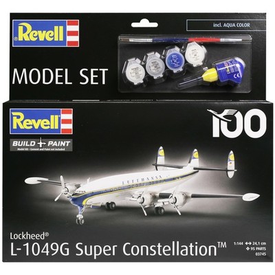 Revell Lockheed L-1049G Super Constellation 1:144 Modellset Anniversary Edition