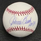 JOHNNY BENCH Signed HOF 89 Official Baseball-CINCINNATI REDS-MLB Holo-Tristar