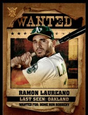 2021 Topps Big League Wanted Ramon Laureano Oakland Athletics #WT10 10135