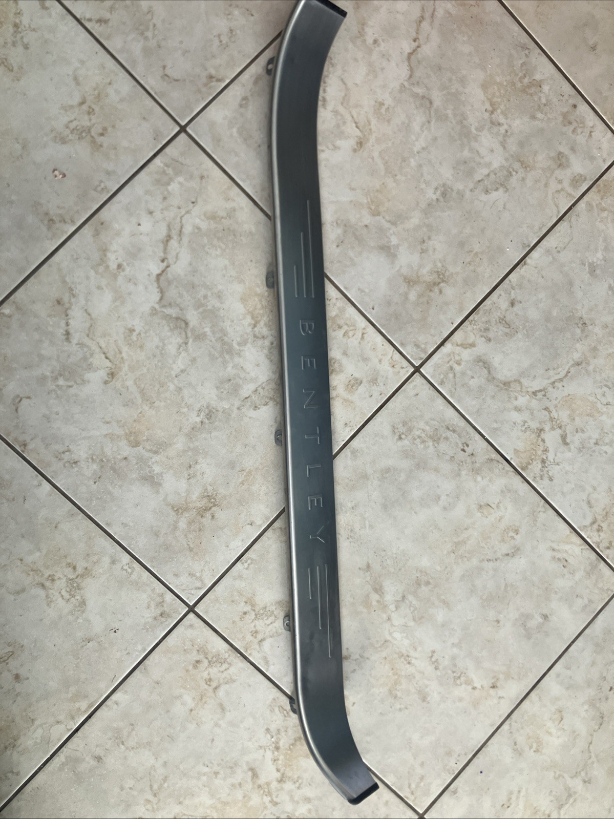 2005 Bentley Continental GT Coupe Door Sill Scuff Step Plate Trim LH/RH Set OEM