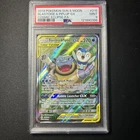 PSA 9 MINT Blastoise & Piplup GX (Alt Full Art) 215/236 Sm-Cosmic Eclipse Holo