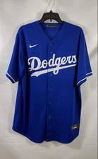 Nike Men's Los Angeles Dodgers Mookie Betts #50 Baseball Jersey Royal Blue Sz L