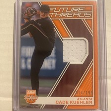 Cade Kuehler #FT-CK Orange /199 2023 Panini Elite Extra Edition - Future Threads