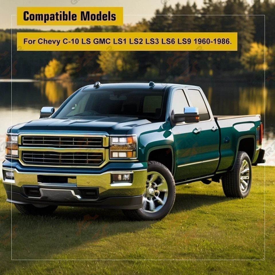 Коллекторы грузовика для 60-86 C-10 LS Chevy GMC LS1 LS2 LS3 LS6 LS9 (смена преобразования)! - Изображение 3 из 4