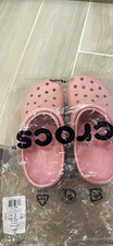 Crocs Classic Clog Unisex Kids Pink US 5.5 Sl...