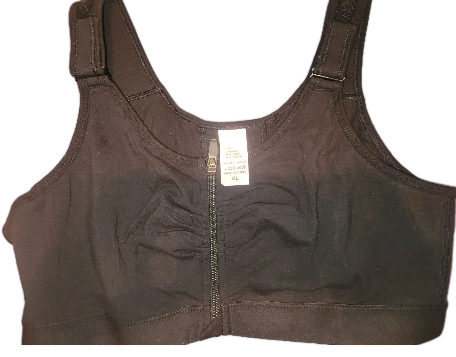 Zip Front Closure Wireless for Full Coverage Post… - image 2