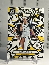 Angel Reese 2025 WNBA Donruss MY HOUSE GOLD PRESS PROOF #6 Sky