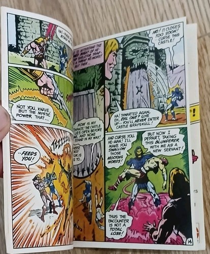 1982 MATTEL MASTERS OF THE UNIVERSE THE MENACE OF TRAP JAW MINI COMIC BOOK MOTU - Picture 13 of 14