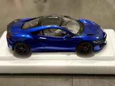AUTOart Honda NSX (NC1) Diecast Model Car - Pearl Blue, 1/18 Scale (2016)