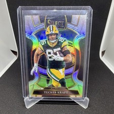 Panini Select Prizm Silver Concourse Tucker Kraft #68 Green Bay Packers Football