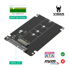 M2 NGFF SSD to 2.5 Inch SATA Enclosure Converter Internal / External Adapter M.2