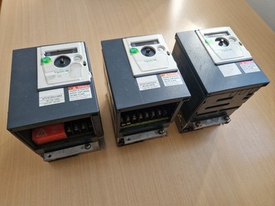 3x Schneider ATV312HU15N4 Altivar 312 VFD 1.5kW 400V Inverter Drive