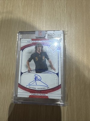 2022 Panini National Treasures Carles Puyol Patch /25