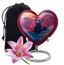 Bike Cremation Urns For Ashes For Women Urn For Human Ashes Large 10 Inch