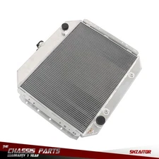 4 Row Aluminum Radiator 1966-79 For Ford Bronco F150 F250 F350 Pickup V8 Engine