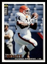 1995 Collector's Choice Update Lorenzo White #U184 Cleveland Browns