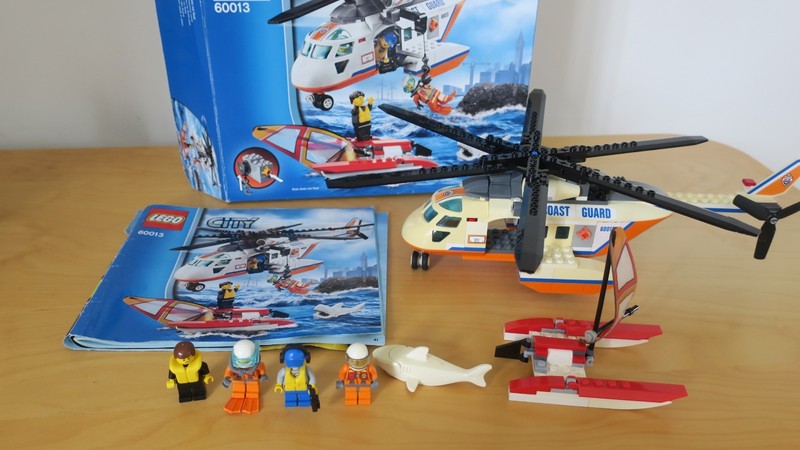 LEGO CITY: Coast Guard Helicopter (60013) Fully Complete