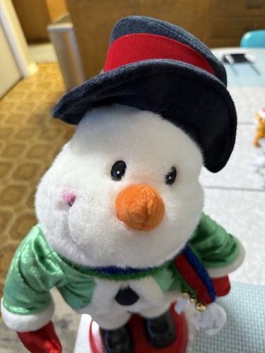 Gemmy Animated Snowman Shake Your Groove Thing Spinning Booty Shaker READ - Picture 6 of 9