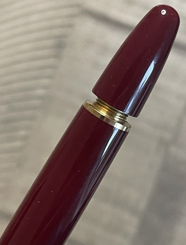 Montblanc 146 Bordeaux Fountain Pen and LeGrand Rollerball in Box - 14k Nib (*) - 第 12/14 張圖片