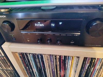 DENON DRA-800H Stereo Receiver Schwarz, Bluetooth, HEOS, HDMI, 2x145W, DAB/FM/AM