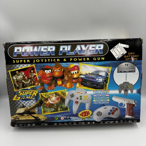 Vintage Power Player Super Joystick TV Game Blue Y2K NIB - Picture 4 of 7