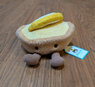 NWT Jellycat Lemon Tarte Plush Stuffed Animal Excellent Collette Tarte Au Citron