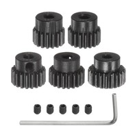 "48P Ritzel-Set 3,175 Mm (1/8\") Welle 17T 18T 19T 20T 21T Motorritzel(5 StüCk)"