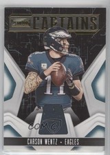 2020 Panini Playbook Captains Swatches Carson Wentz #CAP-3 0sm7