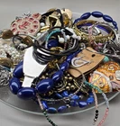 Costume Jewelry Lot Vintage Modern Mixed Wear Craft Resell 3 LB
