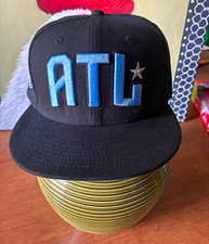 New Era 9FIFTY Atlanta Dream WNBA Snapback Hat Black/Blue One Size