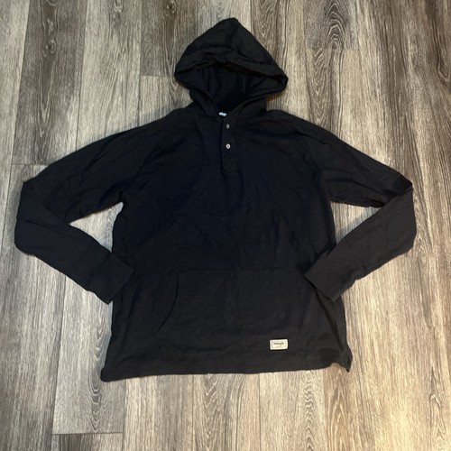 Wrangler Lightweight Hoodie-Black-Size L-Excellent Condition