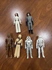 Vintage Star Wars Figure Toy Lot Of 6 From 1977, 1980