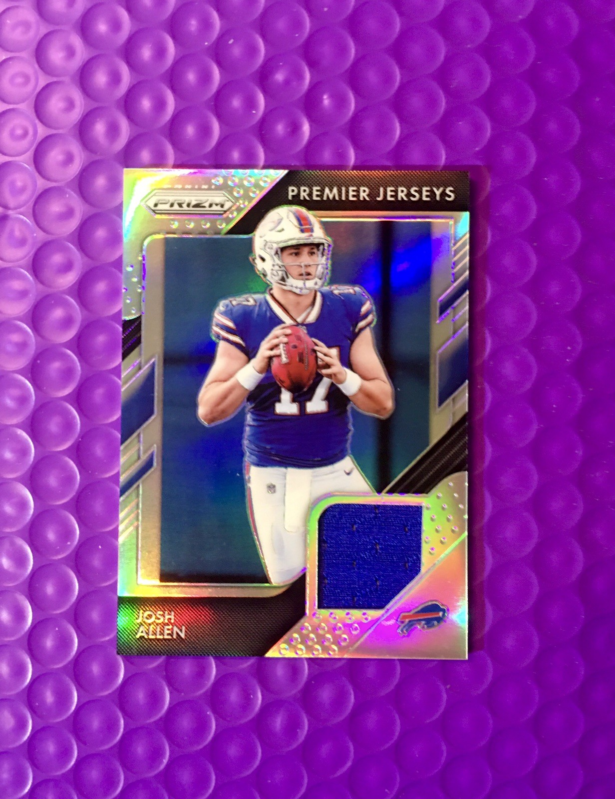 Josh Allen 2018 Panini Prizm - Prizm Premier Jerseys Silver RC #PP-5