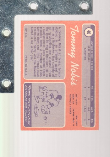 1970 Topps Football SINGLES VG/VG-EX+ SHARP/CHEAP! Pick From List Up To 30% OFF - Picture 79 of 460