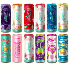 Alani Nu Energy Drink Variety 12 Pack Sugar Free Low Calorie 12 Fl Oz Cans
