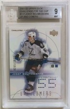 2001-02 UD Challenge for the Cup Josef Boumedienne /1000 BGS 9 Mint RC