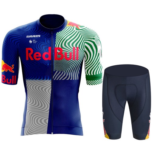 Completo ciclismo Red Bull Corto sportivo da uomo estivo - Foto 117 di 164