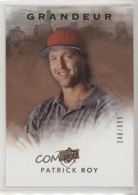 2021 Upper Deck Grandeur Copper 348/699 Patrick Roy #G-2 HOF 0p6