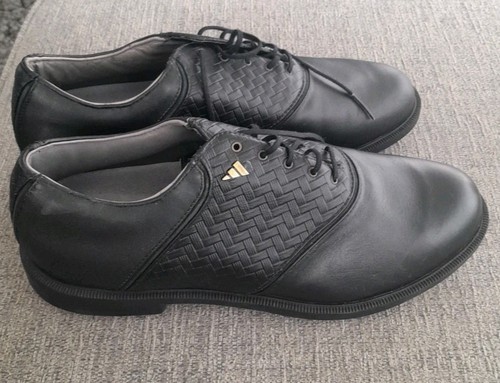 Mens Adidas Z Traxion Golf Shoes Black Size 9.5 UK - Bild 4 von 9