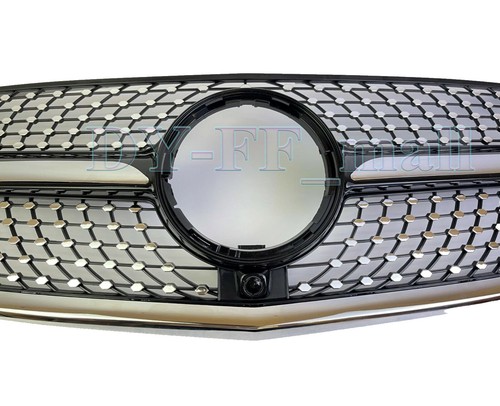 Kühlergrill Front Grill Diamant Stil Silber für Mercedes Benz Vito W447 2016-20 - Picture 6 of 6