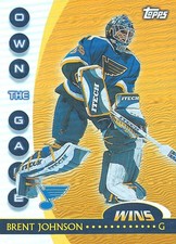 2002-03 Topps Own The Game #OTG20 Brent Johnson  **  St Louis Blues  **