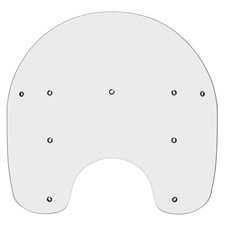 Memphis Shades Replacement Windshield - 15 - ...