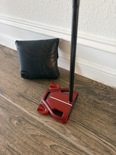 Putter TaylorMade Spider Backstrike - Édition Tour, 33 Pouces, Droitier, Avec Headcover Wolfe - Rare
