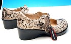 ALEGRIA ELL-729 SNAKE PRINT MARY JANE WEDGE CLOGS SHOES WOMENS 9-9.5 EU 39 NEW — photo 3