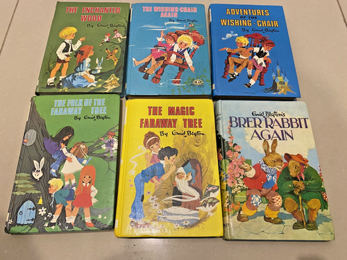 Enid Blyton MAGIC FARAWAY TREE ENCHANTED WOOD WISHING CHAIR 6 Books DEAN & SONS - Picture 24 of 24